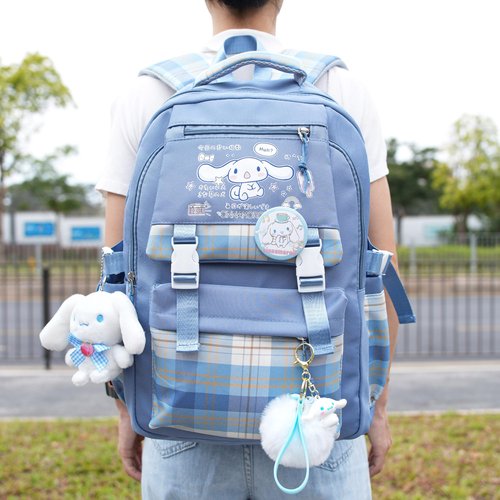Juju Blue Kawaii Backpack - Cute Backpacks For Girls - Cute Backpack Kawaii Stuff - Backpacks For School Girls
