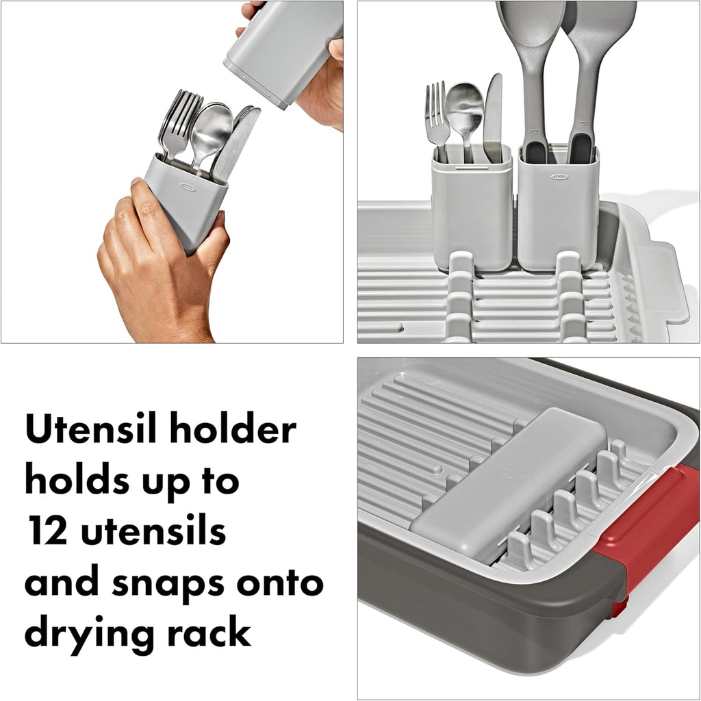 OXO Outdoor Wash, Dry & Stow System - Versatile Cleaning Solution for Camping & Outdoor Adventures