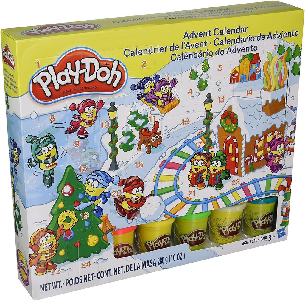 Play-Doh Advent Calendar - Fun Holiday Craft Kit for Kids | 24 Surprise Activities