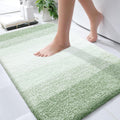 OLANLY Bathroom Rugs - Extra Soft Microfiber Mat, Quick Dry & Machine Washable - 36x24, Sage Green