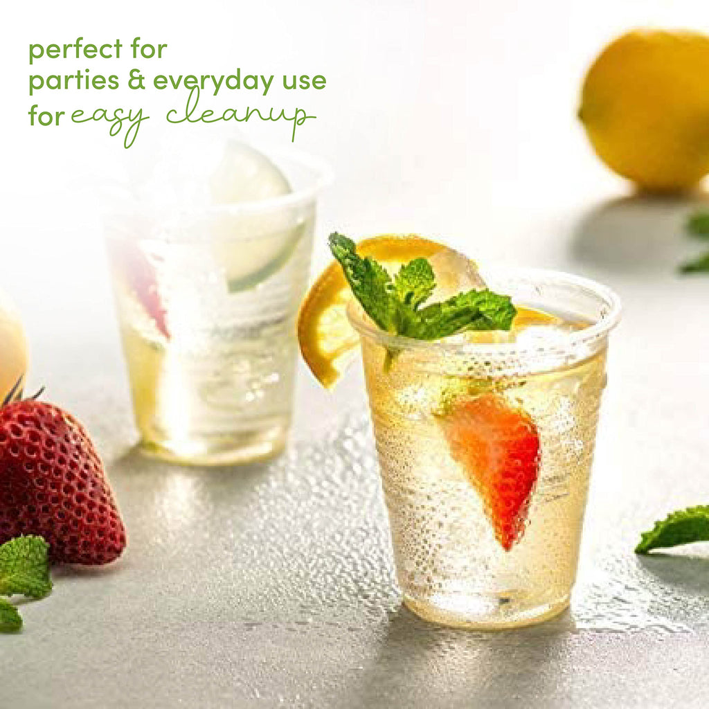 Framo 5 Oz Clear Plastic Cups, for Any Occasion, Disposable Transparent Ice Tea, Juice, Soda, and Coffee Glasses for Party, Picnic, BBQ, Travel, and Events 500