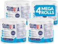 Sanitizing Wipes | 5000 Unscented Wipes - 8" x 5" | 4 Refill Mega Rolls for Dispensers - Ideal for Gyms, Restaurants, Offices