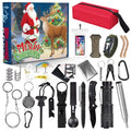Advent Calendar 2025 Survival Kit Advent Calendar for Adults, 24 Day Christmas Countdown with Outdoor Tools, Emergency Gear and Gift Box for Men, for Adventure Lovers