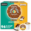 Original Donut Shop - Coconut & Mocha K-Cup Pods | Medium Roast Coffee, 96 Count