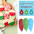 Skiennix Dye Free Christmas Food Coloring Set - 3 Natural Colors (Berry Kiss Red, Leaf Green, Winter Blue) | Perfect for Baking, Frosting & Desserts