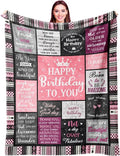 Ivivis Throw Blanket - Unique Birthday Gift for Women & Girls | 60" x 50" - Perfect for Celebrations