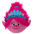 Northwest Trolls Cloud Pillow, 11" x 11", Queen Poppy