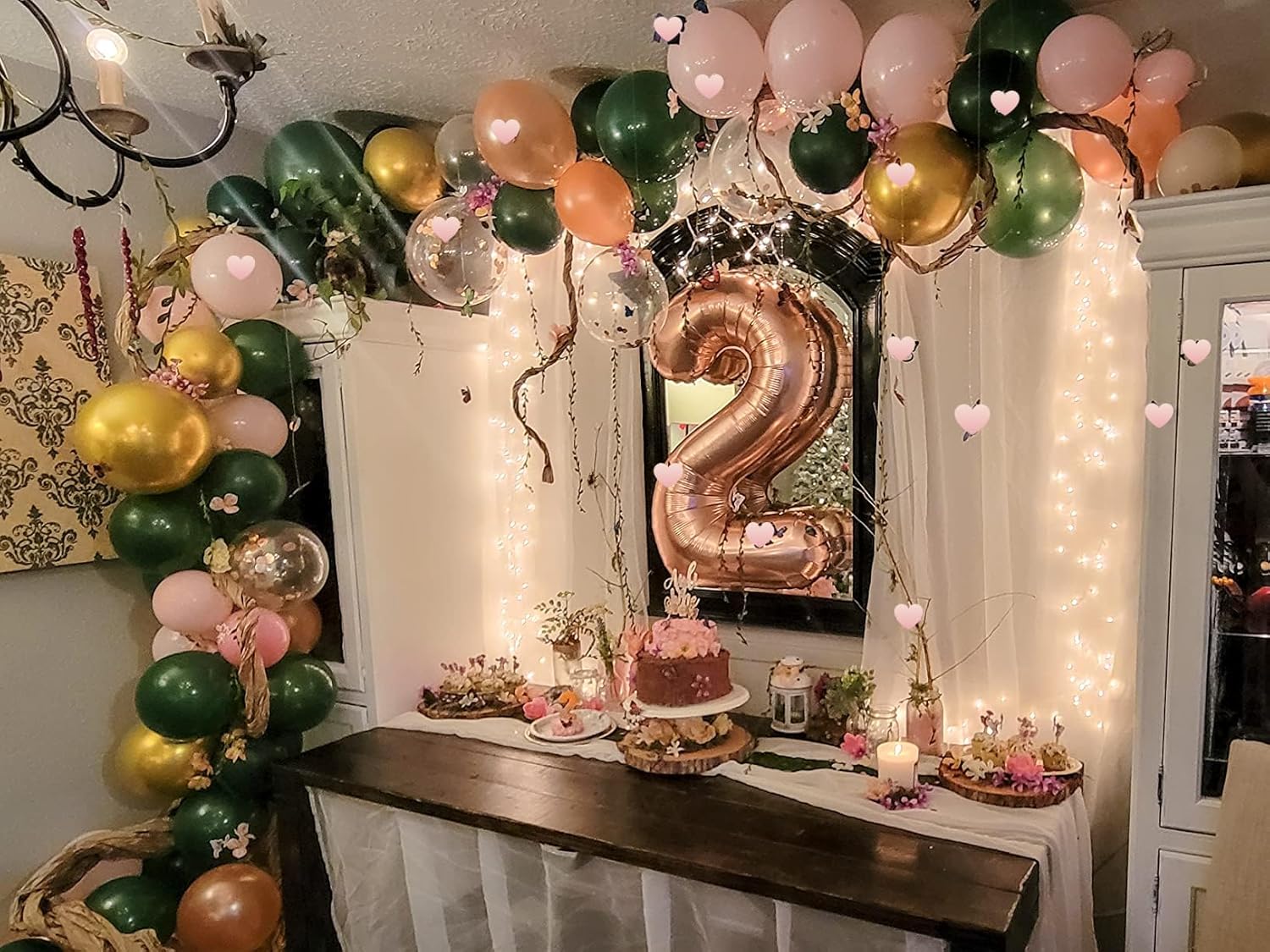 Regine Switzerland 40-Inch Rose Gold Number Balloons - Perfect Birthday & Wedding Party Decorations