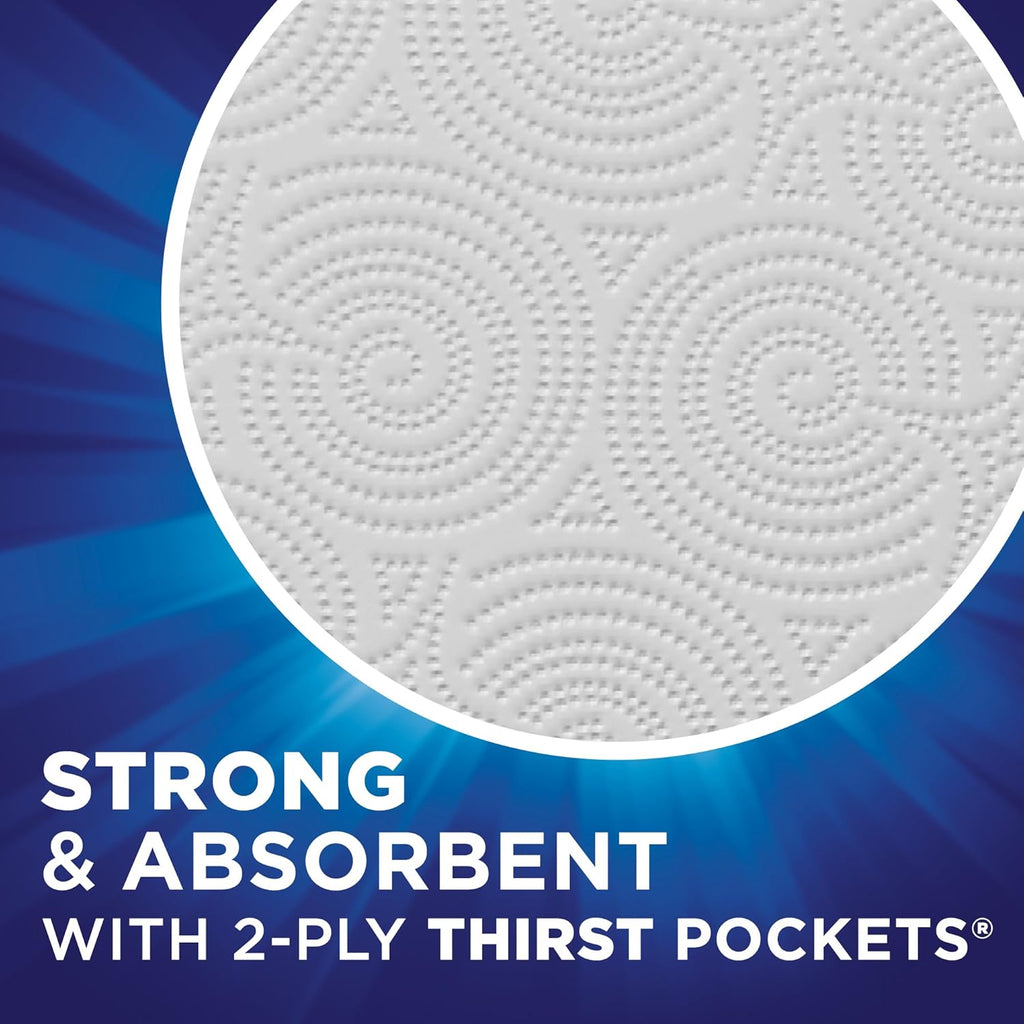 Sparkle Paper Towels - Pick-A-Size, 2 Rolls = 4 Regular Rolls | 24 Rolls, Everyday Value with Full & Half Sheets