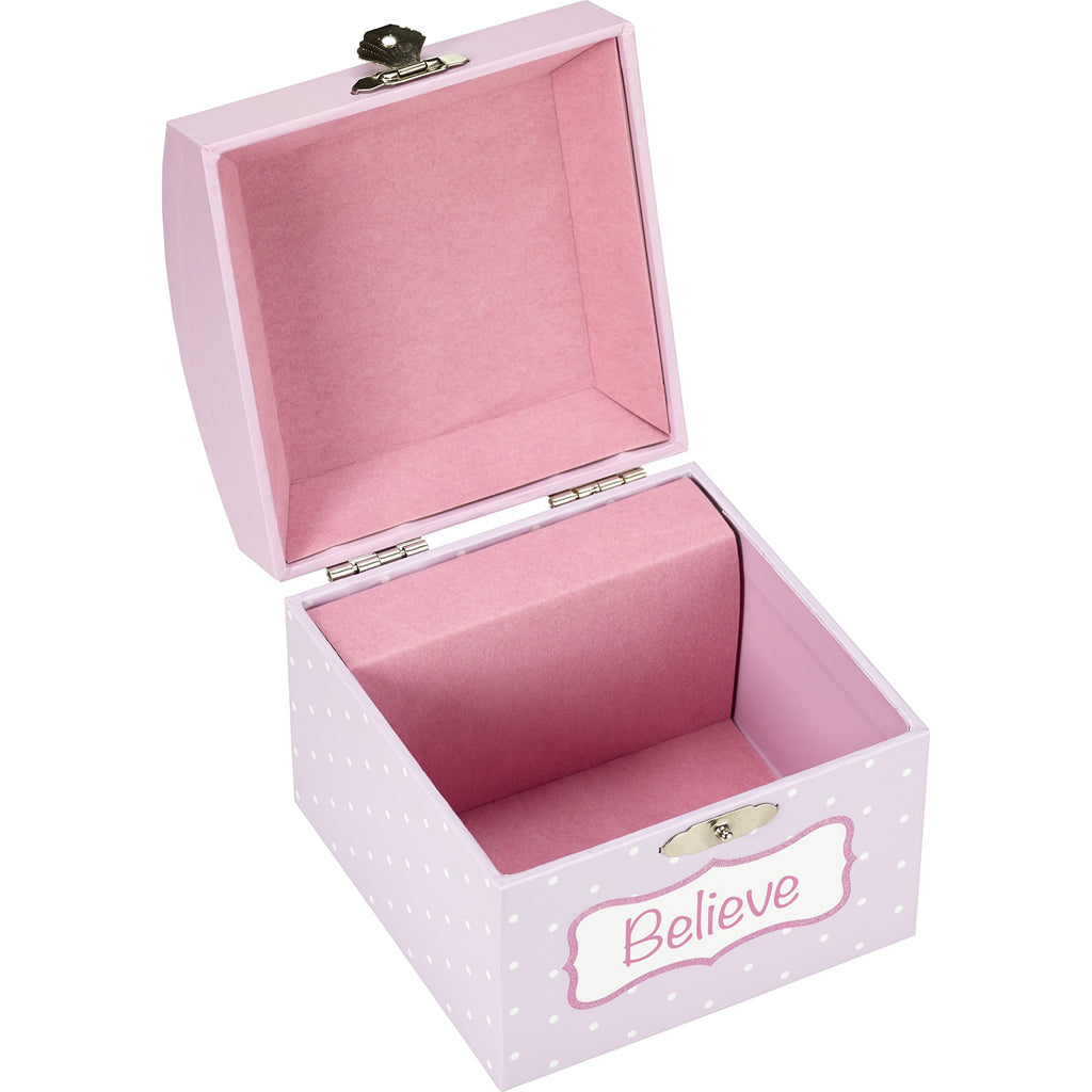 Precious Moments Believe Jewelry Box, One Size, Multicolor