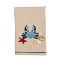 Mud Pie Crab Embroidery Towel; 21" x 14"