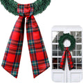 VitalCozy Christmas Wreath Sash - Satin Ribbon for Monogrammed Decor | Indoor/Outdoor Holiday Accessory