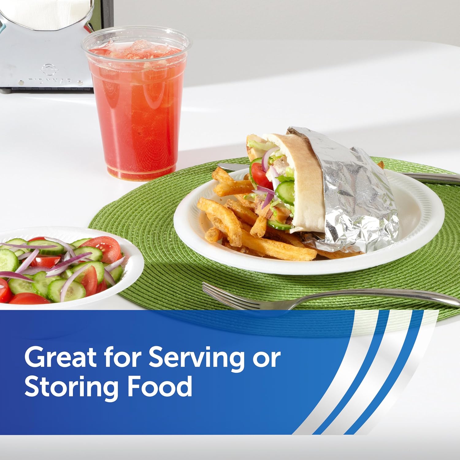 Reynolds Pre-Cut Aluminum Foil Sheets - Perfect for Catering & Concessions | 12 x 10.75 Inches, 500 Ct.