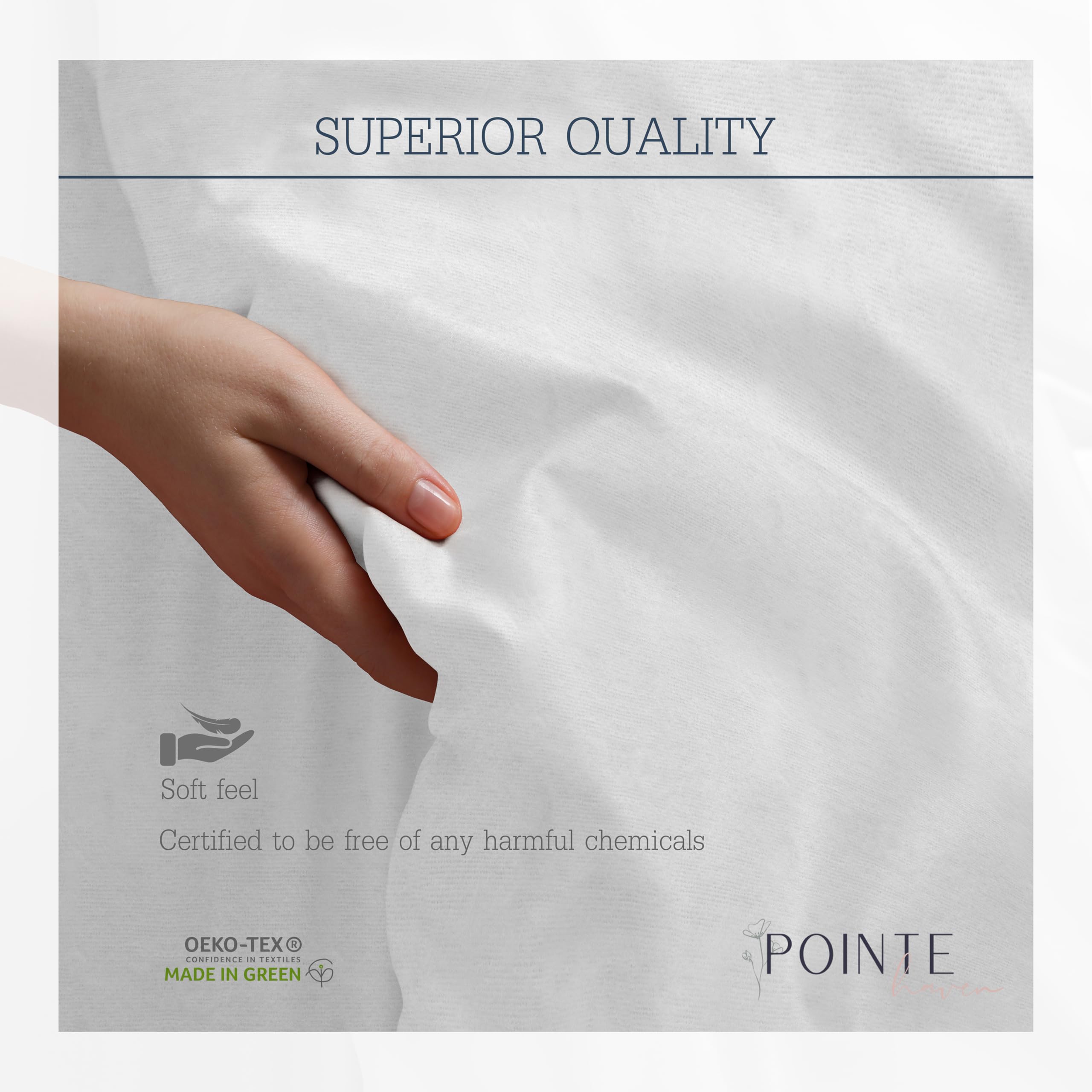 Pointehaven 180 GSM Cotton Flannel Duvet Set - Full/Queen, Scenic Toile, Blue