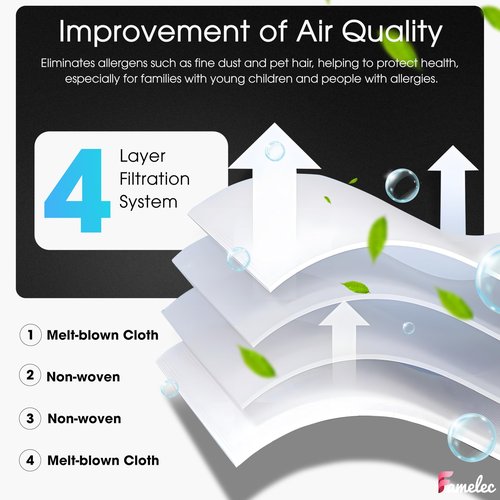 FAMELEC 10 Pack for LG Vacuum Bags, Compatible with LG CordZero All in One Tower Vacuum A939KBGS A938KBGS A937KGMS, High-Efficiency Replacement Vacuum Cleaner Bags
