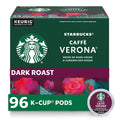 Starbucks K-Cup Coffee Pods - Dark Roast Caffè Verona for Hot or Iced Coffee | 96 Count