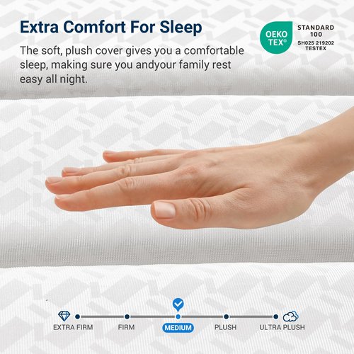 Avenco Twin Mattress 6 Inch in a Box, Medium Plush Twin Size Mattresses with Spring Smarts Coil Hybrid Colchones for Pressure Relief, CertiPUR-US Certified