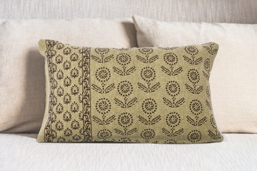 Floral Fields Lumbar Pillow Cover