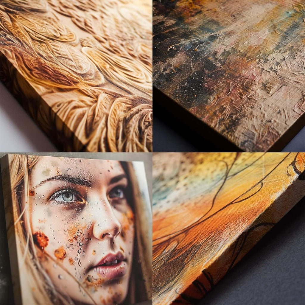 Skiennix Personalized Canvas Prints - Custom Framed Wall Art (16x20) | Transform Your Photos into Stunning Decor