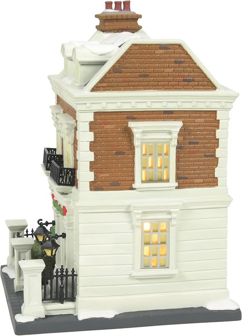 Department 56 Dickens Village Mary Poppins 17 Cherry Tree Lane Lit Building - 8 Inch, Multicolor