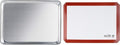 New Star Foodservice 18-Gauge Aluminum Sheet Pan Set - Includes Silicone Baking Mat | 15 x 21 Inch