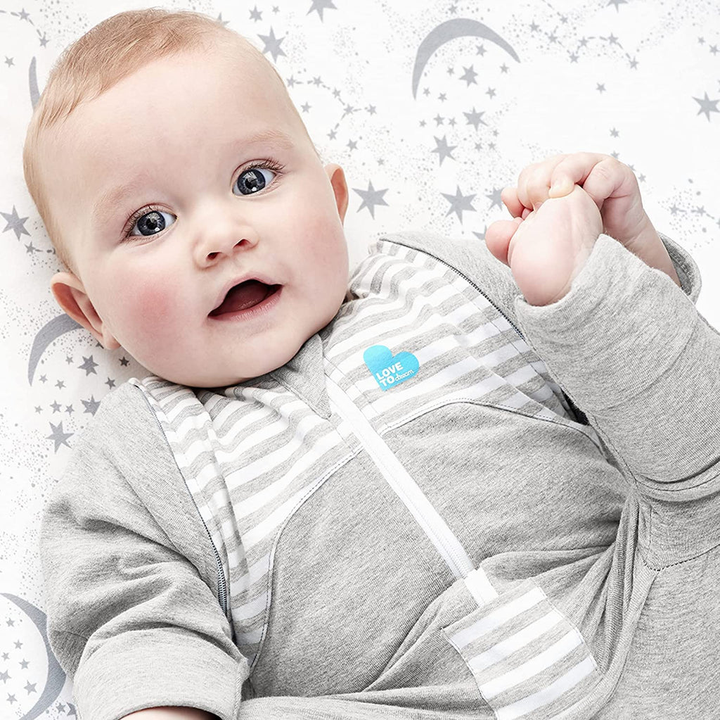 Love to Dream Swaddle UP Transition Bag Warm, Pink Silly Goose, Extra Large, 24-32 lbs, Patented Zip-Off Wings, Gently Help Baby Safely Transition from Being Swaddled to Arms Free