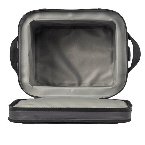 Jula Vance Portable Soft Cooler Leak Proof Freeze Insulation Cooler Tote Insulated Grocery Bag for Camping, Fishing, Picnic, Hiking (Grey) - 10.35L - 15 Cans Capacity