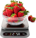Greater Goods Digital Food Scale - High-Capacity 10kg/22lb Kitchen Scale with 1g Precision | Stainless Steel Platform & Hi-Def LCD