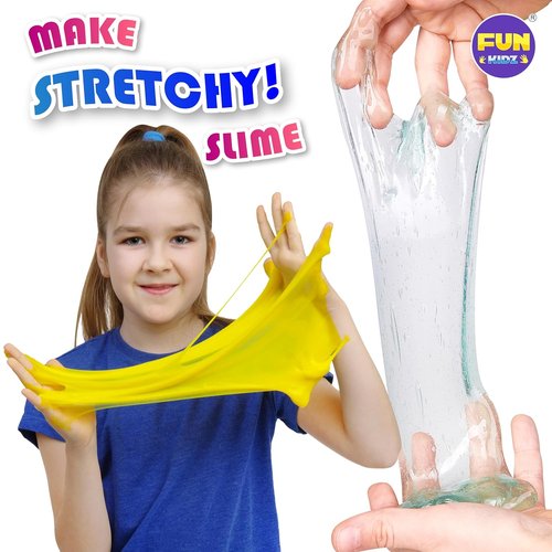FunKidz Super Clear Glue - Non-Toxic, Washable Liquid for Arts & Crafts | 1 Gallon for Slime Making