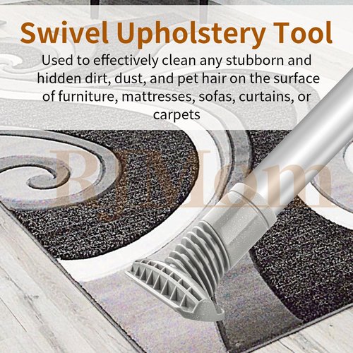 Vacuum Attachment Replacement For Dyson Vacuum Brush and Upholstery Attachment and Crevice Tool Attachment for Dyson Dc14 Replacement Parts DC01 DC02 DC04 DC07 DC17 (3 Pack)