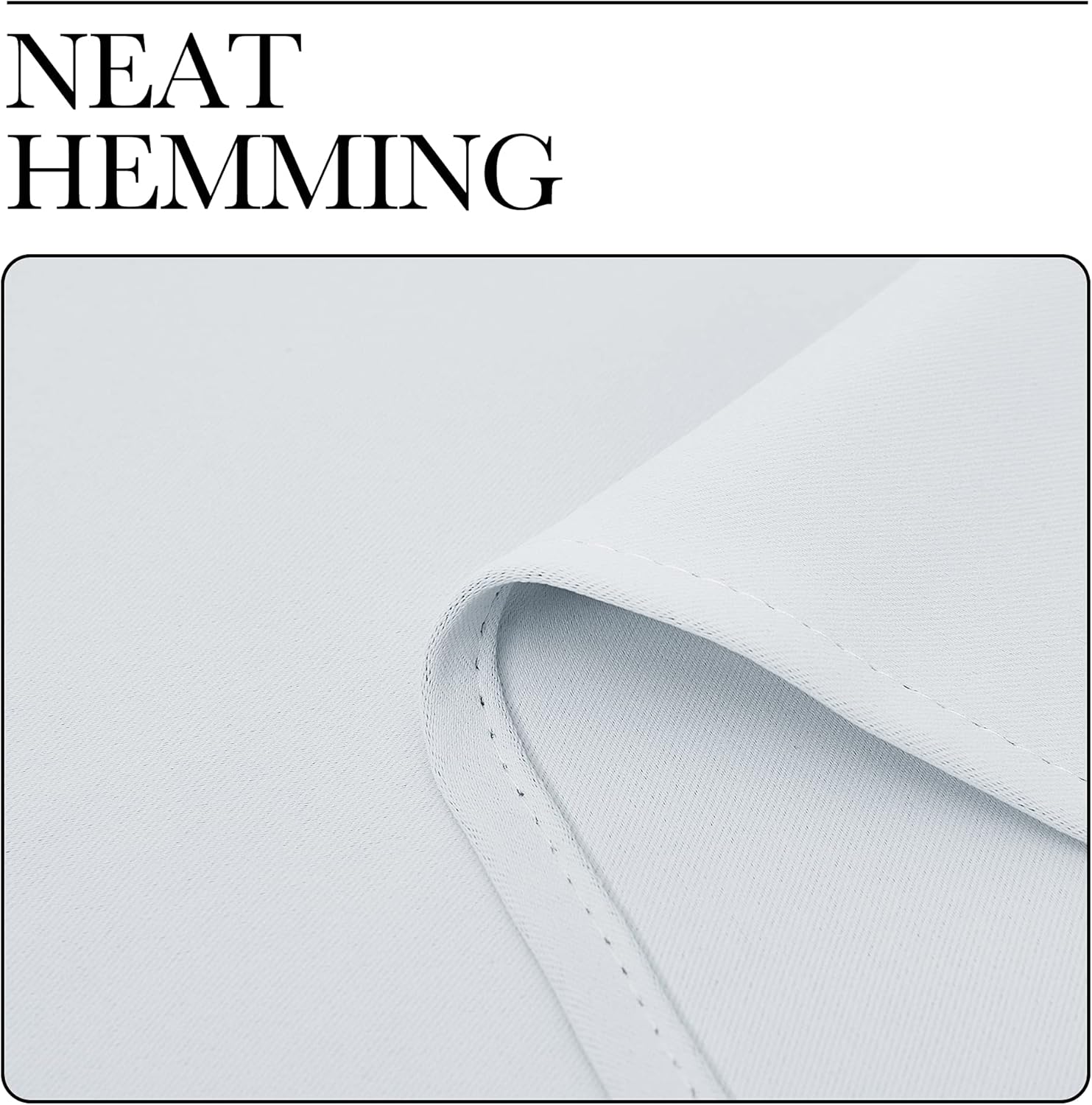 NICETOWN Room Darkening Curtains - Thermal Insulated Grommet Drapes for Bedroom | 2 Panels, 29x45, Platinum Greyish White