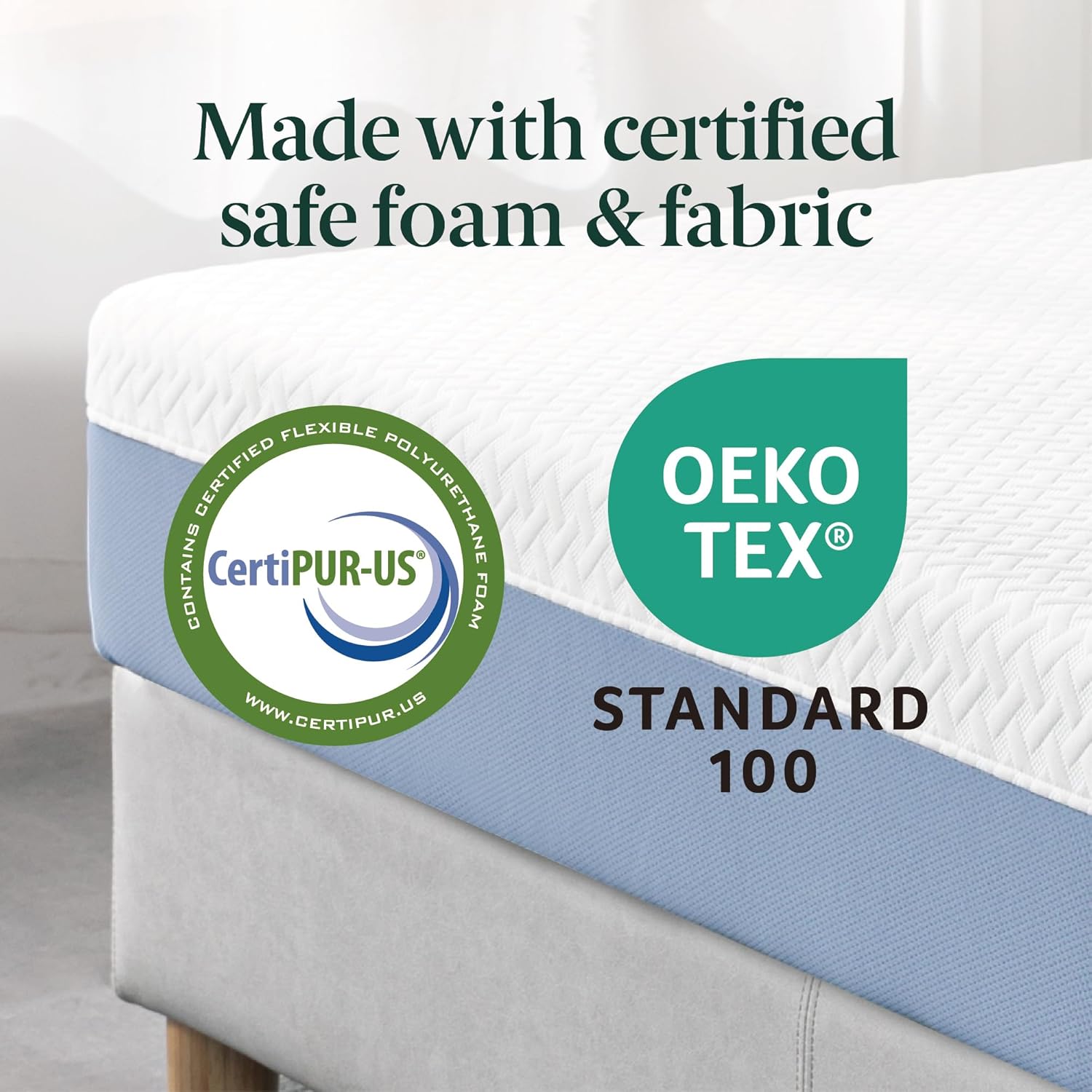Zinus 12 Inch Full Memory Foam Mattress - Cooling Comfort, Fiberglass Free, Medium Feel, Safe Materials