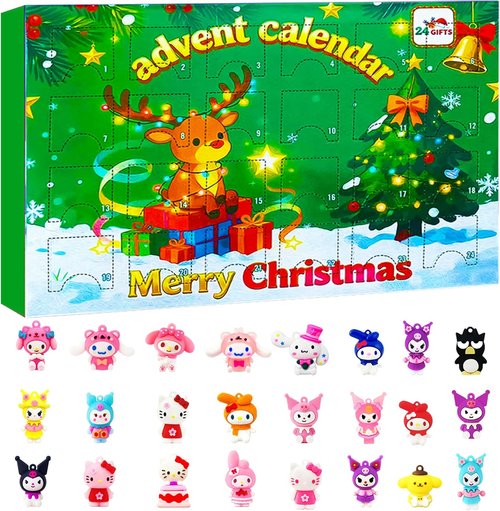 Advent Calendar 2025 - 24 Days of Holiday Surprises | Perfect Christmas Gift for Fans
