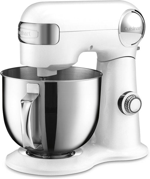 Cuisinart Stand Mixer - 12 Speed, 5.5 Quart Stainless Steel Bowl | Includes Chef’s Whisk & Dough Hook