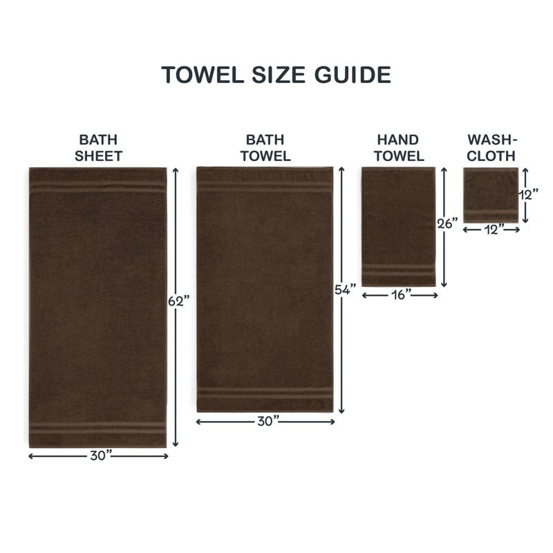 Brown Bath Sheet - Mainstays Performance 30x62-Inch Quick Dry Oversized Towel - Basket Variation
