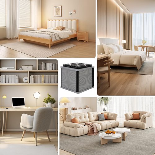 3Pro Air Purifier for Large Homes up to 3400ft² - CADR 440cfm, Detachable & Portable - Fits in 20" Suitcase