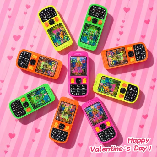 Ppotyo 24 Pcs Valentine’s Day Handheld Water Game Toys with Cards for Kids Water Ring Toss Games Party Favors School Gifts Exchange Classroom Prizes Goodie Bag Stuffers for Boys and Girls