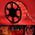 Skiennix 200ft LED Rope Lights - 1440 Flexible Tube Lights with 8 Modes | Waterproof Outdoor & Indoor Decoration (Red)