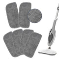 6Pack Steam Mop Replacement Pads Compatible with GorFanty Steam Mop Model GF-6610B/GF-6610, Highly Absorbent Microfiber Steam Pads Washable Reusable for Floor Cleaning
