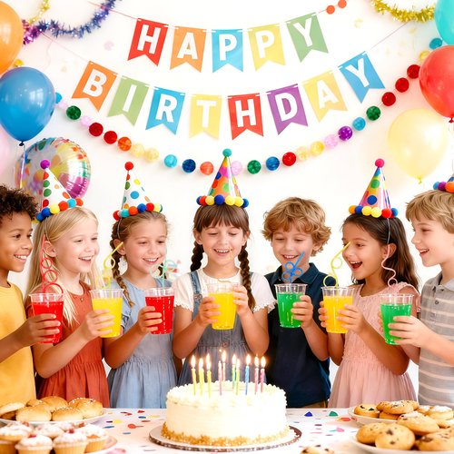 Cinco De Mayo Fiesta Party Supplies Decorations-30PCS Crazy Straws for Kids Birthday Party Favors Decor,Reusable Plastic Drinking Straws for Classroom Activities Goodie Bags Stuffers Gift Carnival