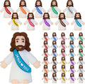 Bamamon Mini Jesus Figurines - 30 Pcs Easter Party Favors | Tiny Christ Toys for Sunday School