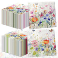 Wildflower Napkins,Wildflower Baby Shower Decorations Wedding Shower Party Napkins Easter Spring Butterfly Floral Theme Napkins Decorations for Bridal Shower,Spring Holiday,Easter Birthday Supplies