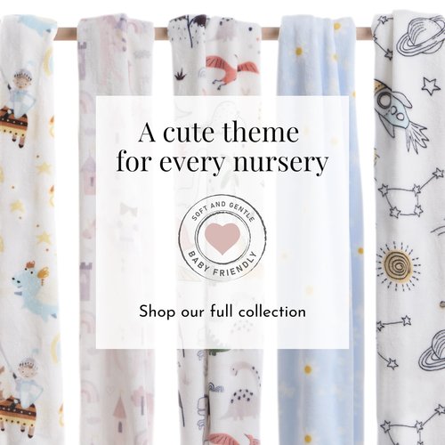 Evolur Princess Print 2 Piece Gift Set, Includes Blanket with Lovey, Warm and Cozy Baby Blanket, Machine Washable Nursery Bed Blanket, Soft and Charming Lovey