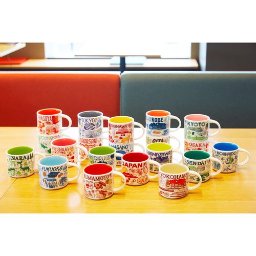 Starbucks JAPAN Kyoto Been There Series Across the Globe Collection Coffee Mug 14 Ounce