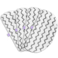 4 Pack PowerFresh Replacement Steam Mop Pads Compatible with Bissell PowerFresh Steam Mop, Fits 1940, 1806, 1544, 1440 Series, Microfiber Scrubbing Pads for Sealed Hard Floors