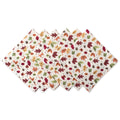 DII 100% Cotton Buffet Napkin Machine Washable, Oversized, Everyday Basic, 20x20, Scattered Leaves