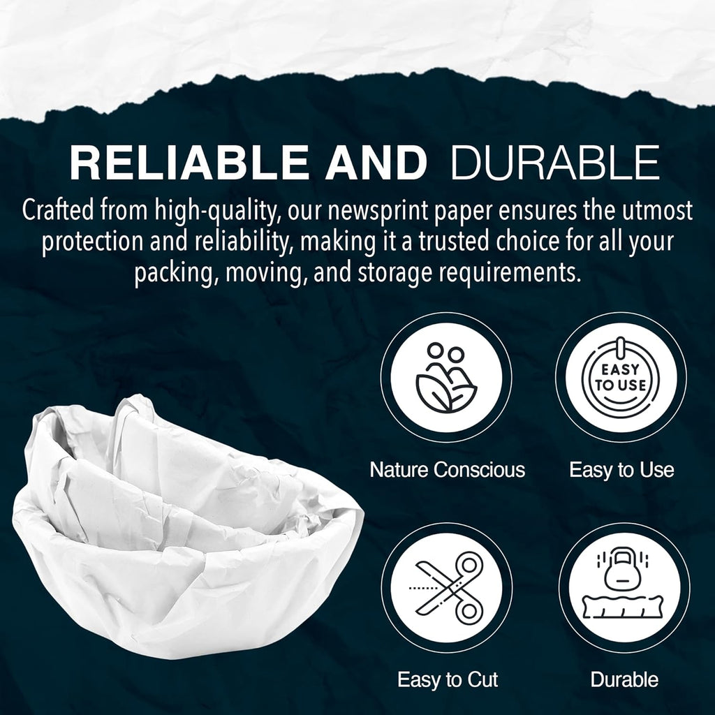 Regine Switzerland Packing Paper Sheets - 100 Small White Sheets for Moving & Shipping | 13 x 12 Inches
