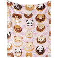 Donut Throw Blanket - Soft Flannel Donut Blankets for Girls Boys Kids Donut Lovers - Warm Food Throw Blankets for All Season Lap, Chair, Sofa - 50"x40"