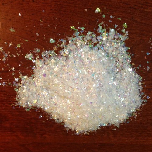 Jimmy Jem's - Christmas White Iridescent Snow Globe Decor - 2 Oz (9700)