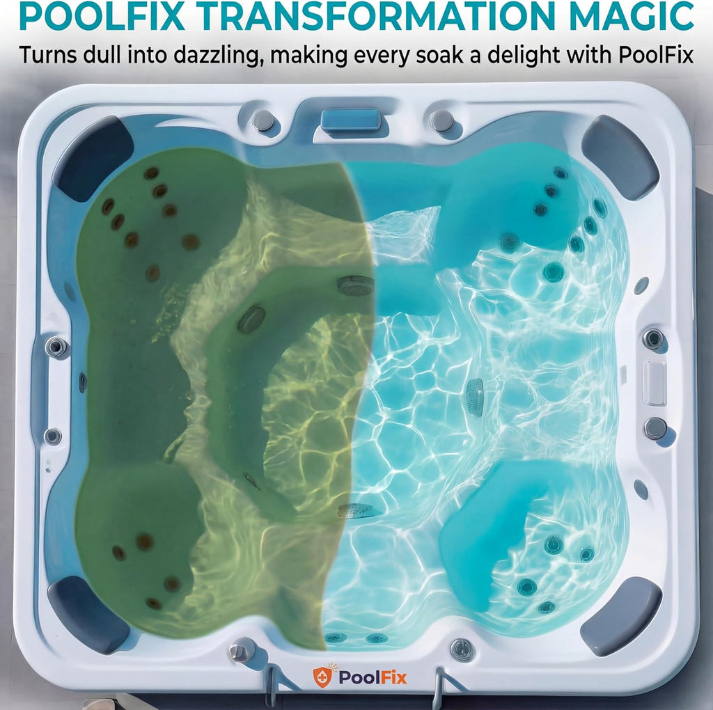 Non-Chlorine Spa Shock - Chlorine-Free Hot Tub Oxidizer for Clear Water & Odor Elimination - 5 lb
